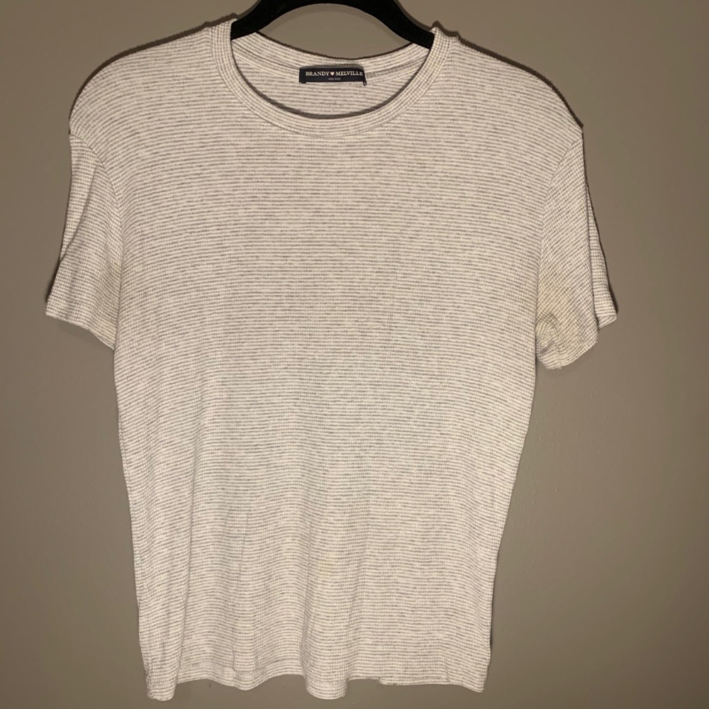 Grey Brandy Melville Shirt ✨